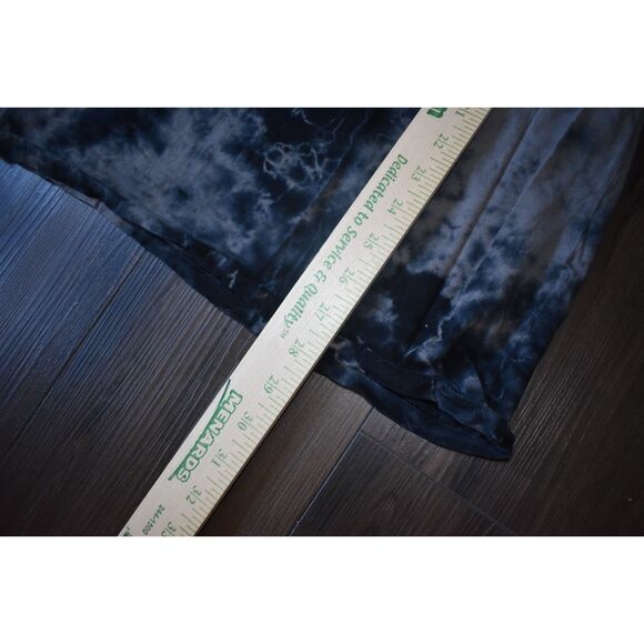 PS/LA Pacsun Oversized Tie Dye Tee Black Gray Womens One Size - Picture 5 of 5